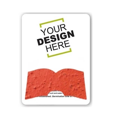 Seed Paper Book Shape Gift Pack | Custom Eco Gift Pack