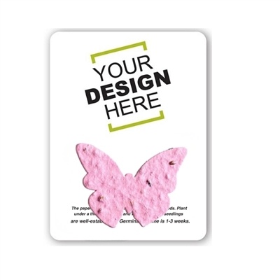Custom Seed Paper Butterfly Gift Pack | Eco-Friendly Promotional Gift Idea