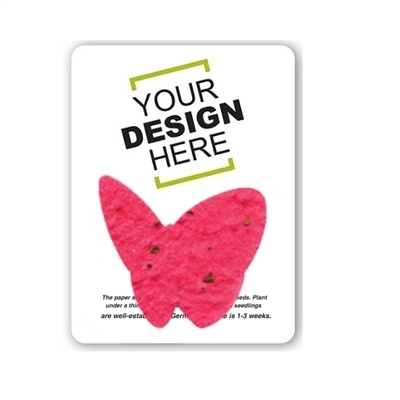 Custom Seed Paper Butterfly Gift Pack | Eco-Friendly Promotional Gift Idea