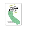 Seed Paper California Shape Gift Pack | Custom Card | Eco-Friendly Promotional Gifts