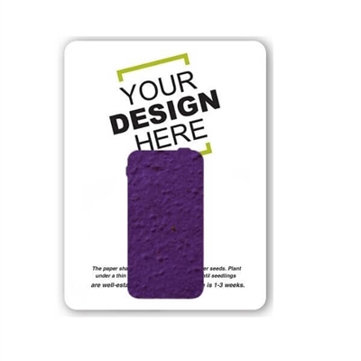 Seed Paper Cell Phone Shape Gift Pack | Custom Eco Gift Pack