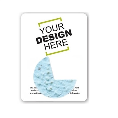 Seed Paper Circle Shape Gift Pack | Customizable Eco-Friendly Gift Idea