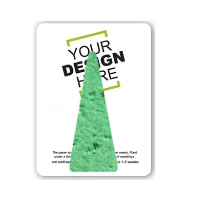 Seed Paper Cone Shape Gift Pack | Customizable Eco-Friendly Promotional Item