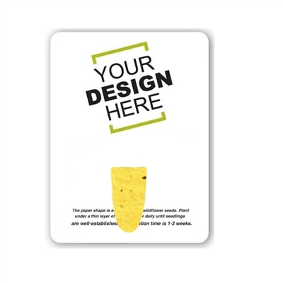 Seed Paper Cup Shape Gift Pack | Custom Card | Eco-Friendly Promotional Gifts