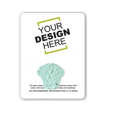 Seed Paper Cupcake Shape Gift Pack | Custom Eco-Friendly Promotional Item
