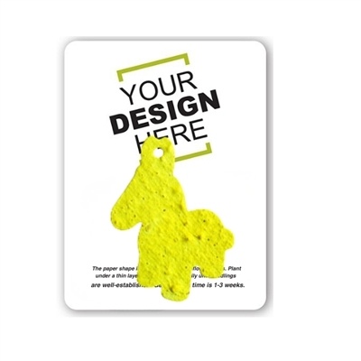 Seed Paper Donkey Gift Pack | Custom Card | Sustainable Promotional Products