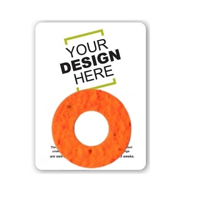Seed Paper Donut Shape Gift Pack | Custom Eco-Friendly Gift for Promotions