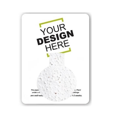 Seed Paper Flask Shape Gift Pack | Custom Eco Gift Pack