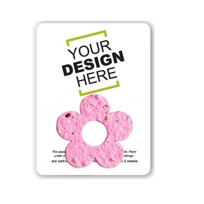 Seed Paper Flower Gift Pack | Customizable Eco-Friendly | Promotional Item