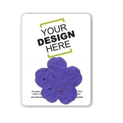 Seed Paper Flower Gift Pack | Customizable Eco-Friendly | Promotional Item