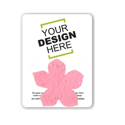 Seed Paper Flower Gift Pack | Customizable Eco-Friendly | Promotional Item