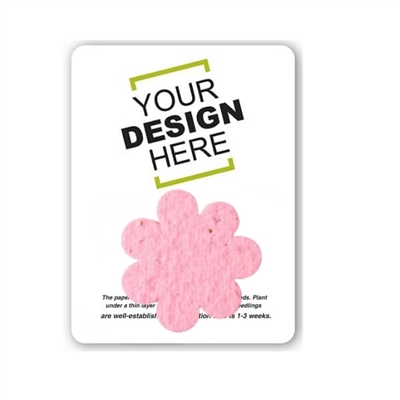 Seed Paper Flower Gift Pack | Customizable Eco-Friendly | Promotional Item