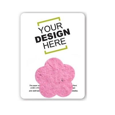 Seed Paper Flower Gift Pack | Customizable Eco-Friendly | Promotional Item