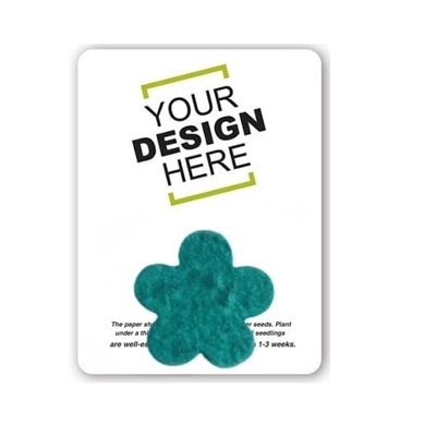 Seed Paper Flower Gift Pack | Customizable Eco-Friendly | Promotional Item