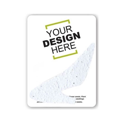 Seed Paper High Heel Shape Gift Pack | Custom Eco-Friendly Promotional Gifts