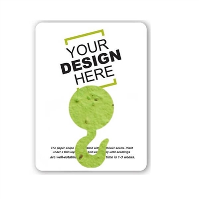 Seed Paper Hook Shape Gift Pack | Custom Eco Gift Pack