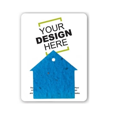 Seed Paper House Shape Gift Pack | Custom Eco Gift Pack