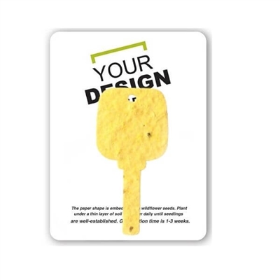 Seed Paper Key Shape Gift Pack | Custom Eco Gift Pack