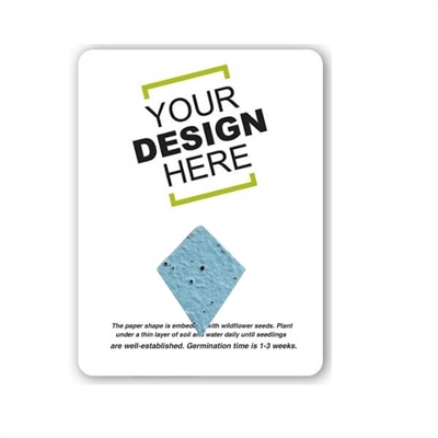 Seed Paper Kite Shape Gift Pack | Custom Eco-Friendly Promotional Item
