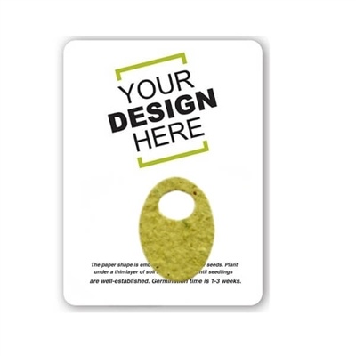 Seed Paper Olive Shape Gift Pack | Custom Eco-Friendly Promotional Item