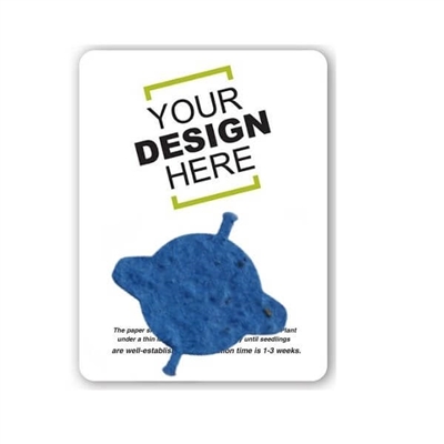 Seed Paper Satellite Shape Gift Pack | Custom Eco Gift Pack