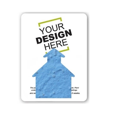 Seed Paper Schoolhouse Shape Gift Pack | Custom Eco Gift Pack