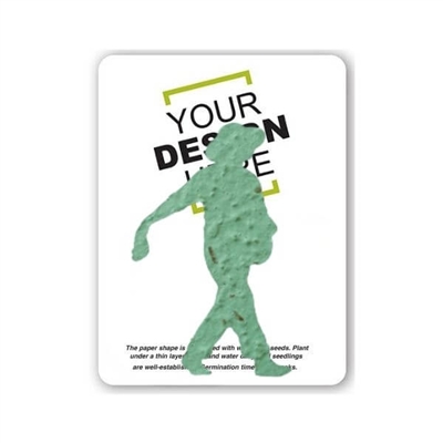 Seed Paper Seed Sower Shape Gift Pack | Custom Eco-Friendly Promotional Gifts