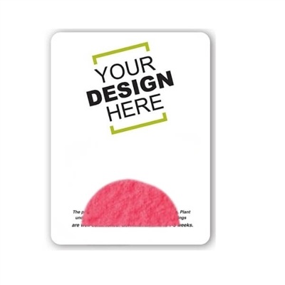 Seed Paper Semicircle Shape Gift Pack | Customizable Eco-Friendly Promotional Item