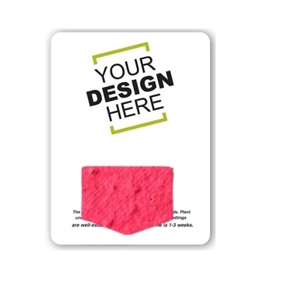 Seed Paper Shield Shape Gift Pack | Custom Eco-Friendly Promotional Item