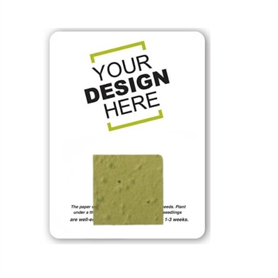 Seed Paper Square Shape Gift Pack | Customizable Eco-Friendly Promotional Item