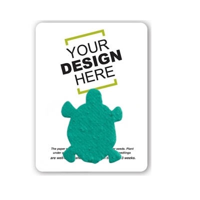 Custom Seed Paper Turtle Gift Pack | Eco-Friendly Promotional Gifts