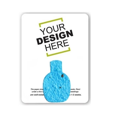 Seed Paper Vase Shape Gift Pack | Custom Eco-Friendly Promotional Gifts