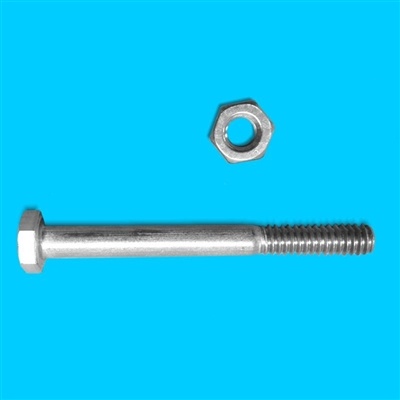 Replacement Nut And Bolt for Aluminum Sign Post