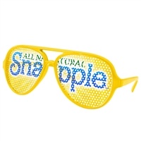 Aviator Pinhole Sunglasses | Custom Lens Print with Full Color