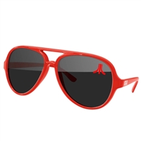 Recycled Aviator Sport Sunglasses | Corner Lens & Arm Imprints