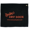 Customizable 12" x 17" Turkish Hemmed White Velour Golf Towel