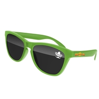 Frog Sunglasses | Custom Full Color Arm + Lens Logo on Recycled Frame