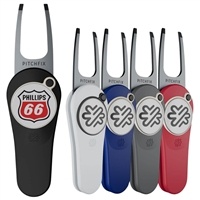 Premium Golf Divot Tool | Custom Pitchfix Divot Tool with Ball Marker