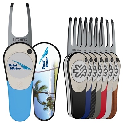 Premium Pitchfix XL Divot Tool | Customizable Ball Marker & Branding Space