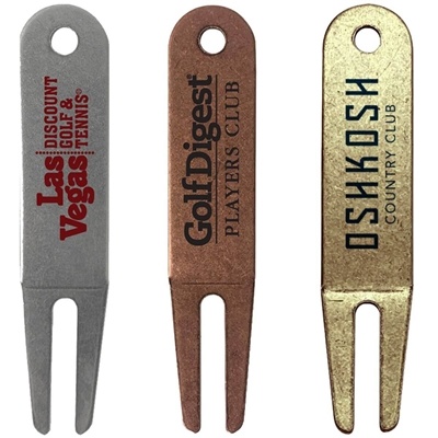 Custom Bent Divot Tool | High-Quality Golf Repair Tool
