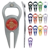 Custom Hat Trick 6-in-1 Divot Tool | Golf Tool with Ball Marker, Bottle Opener and More