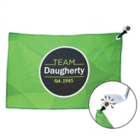 Custom Magnetic Golf Towel | EZ Klipp with Full Color Imprint