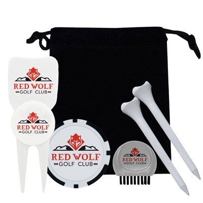 Custom First Tee Original Golf Kit | Golf Tools, Tees, Divot Tool & Brush