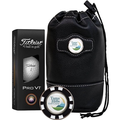 Custom Performance Golf Kit â€“ Titleist Pro V1 Golf Balls & Marker Mate
