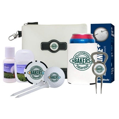 Custom The Player's Golf Kit | TaylorMade Golf Balls, Divot Tool, Can Cooler, Tees & More