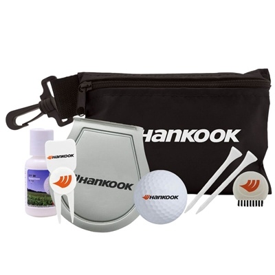 Custom Golfer's Tool Kit | Divot Tool, Ball Marker, Golf Tees & Ball Cleaner