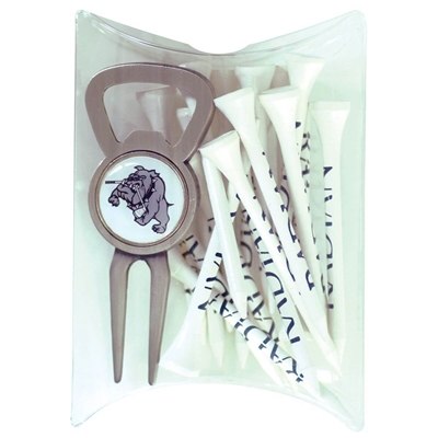 Custom Golf Tees & Bottle Opener Divot Tool Set | Golf Promotional Gifts