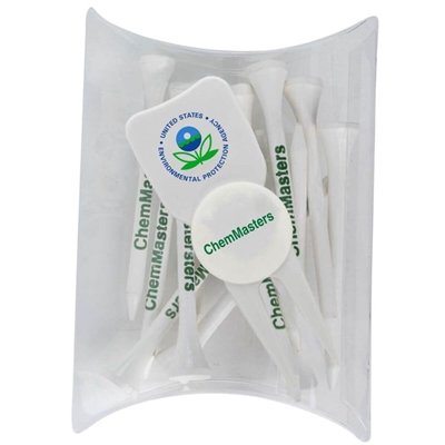 Custom Golf Tees & Divot Tool Set | Promotional Golf Pack