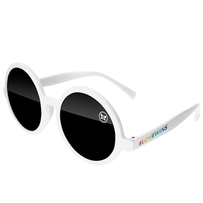 Eco Iris Sunglasses with Lens & Temple Silk Screen Imprint | Sustainable Promo