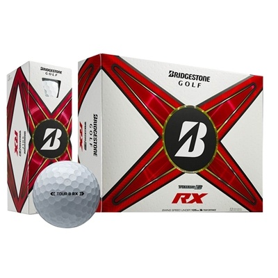Branded Bridgestone Tour B RX Golf Balls | Increased Distance & Spin